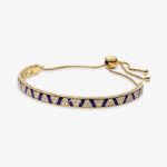 Sparkling Crown Charm Bracelet